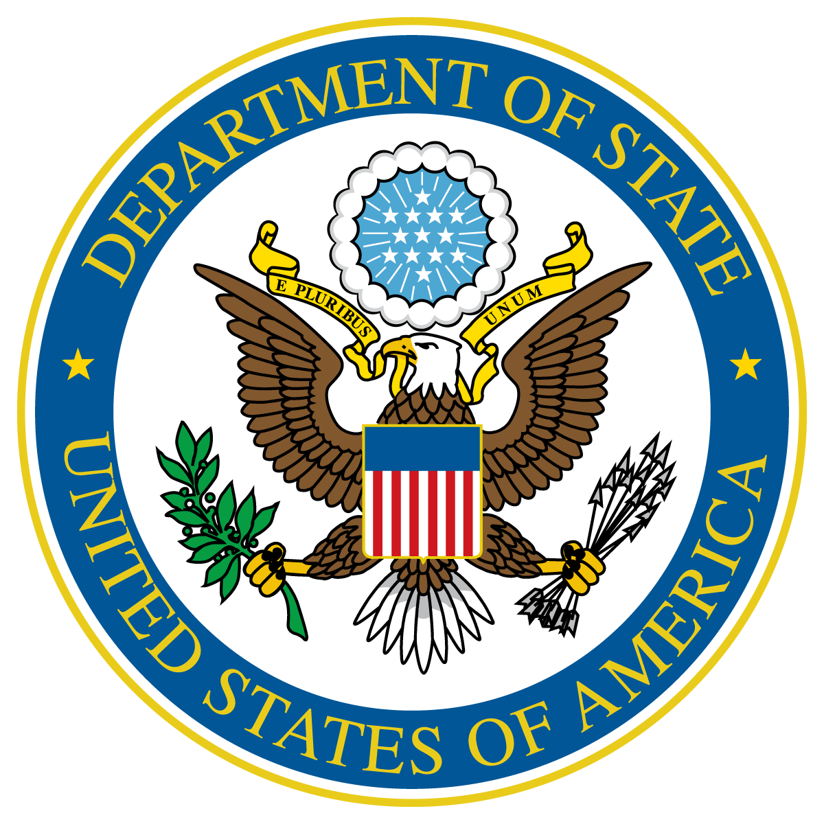 1200x1200 United States Department Of State Logo Vector Seal Free Vector
