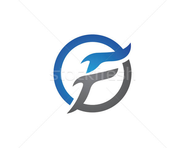 600x480 F Letter Faster The Future Logo Vector Illustration Dar Woto