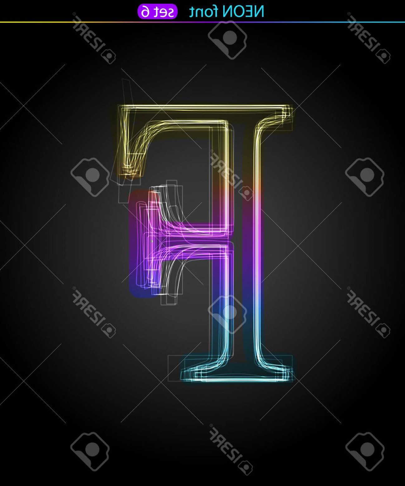 1299x1560 Letter F Vector Studiogrfx