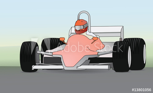 500x304 Car On Track