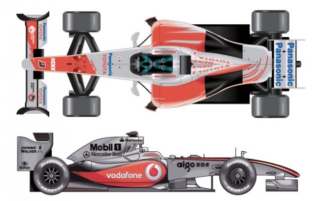 626x396 Formula Cars Vector Free Download