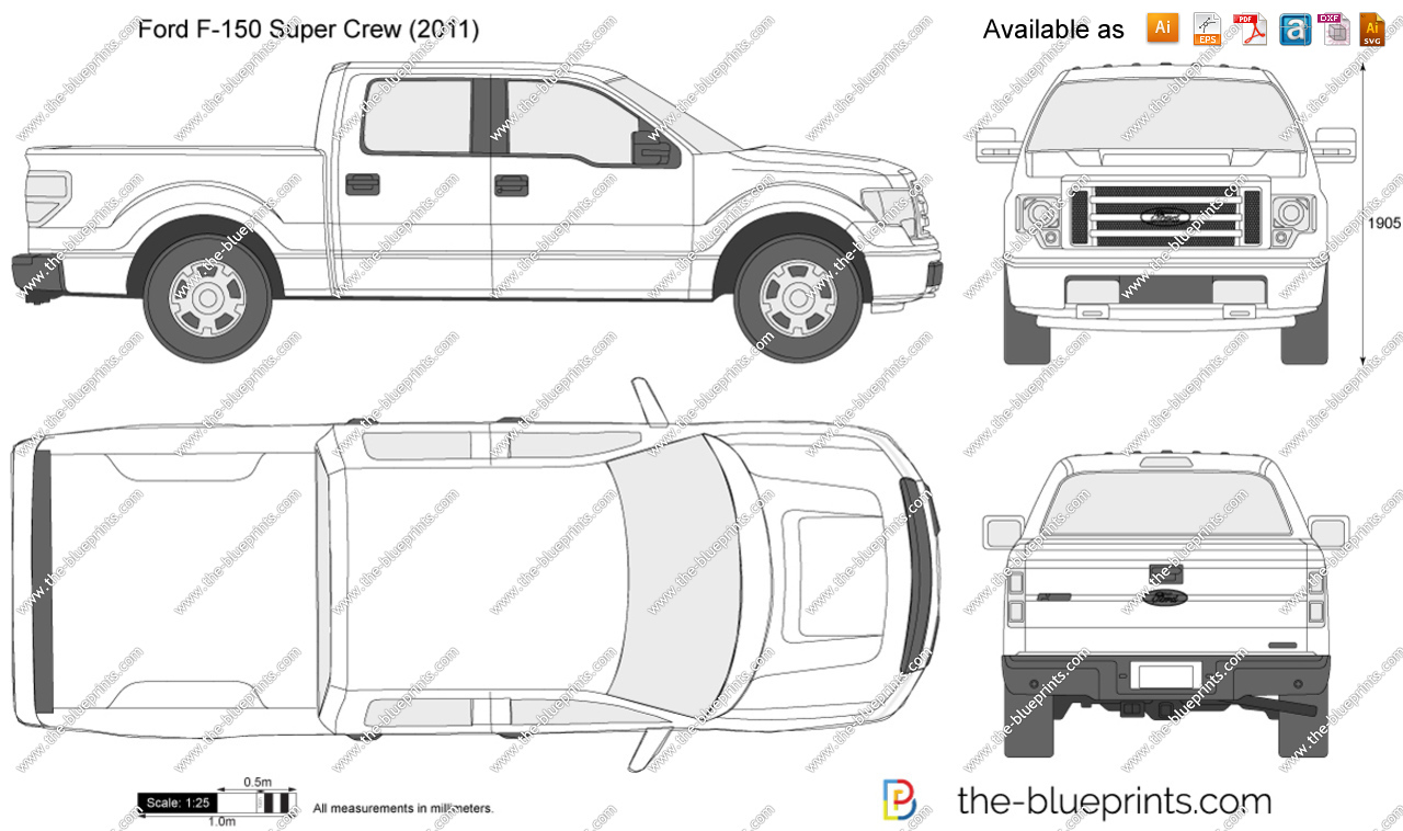 Ford f 150 чертежи