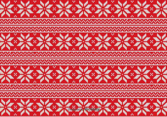 700x490 Red Christmas Fabric Vector Pattern