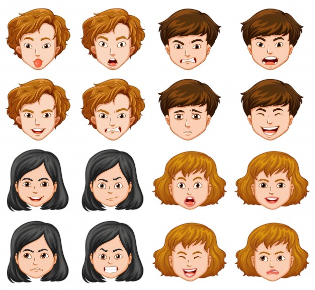 626x576 Face Expression Vectors, Photos And Free Download