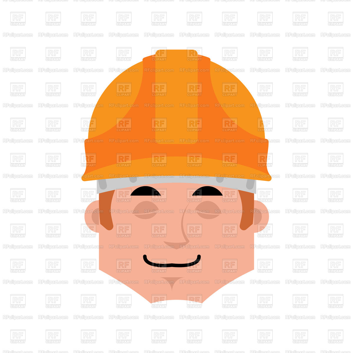 1200x1200 Builder Sleep Emotion Avatar Worker In Protective Helmet Sleeping