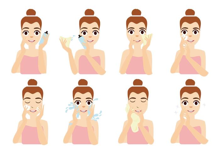 Free Young Women Apply Facial Mask Vector 700x490 Free Young Women Apply Facial Mask Vector