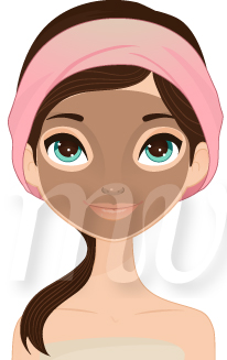 Girl Spa Facial Mask Illustration, Girl Spa Facial Mask Vector 206x327 Girl Spa Facial Mask Illustration, Girl Spa Facial Mask Vector