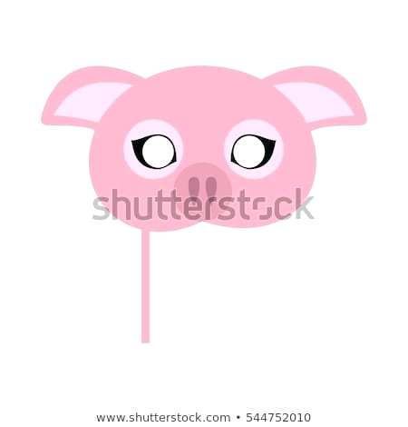 Pig Face Masks Carnival Mask Vector Illustration In Flat Style 450x470 Pig Face Masks Carnival Mask Vector Illustration In Flat Style