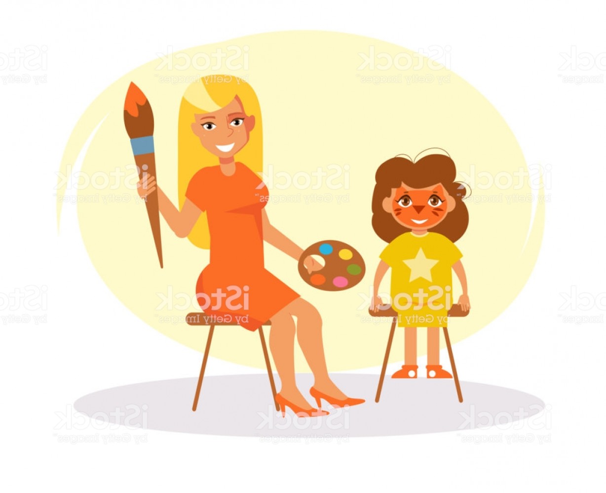 1228x1000 Face Painting Vector Cartoon Gm Createmepink