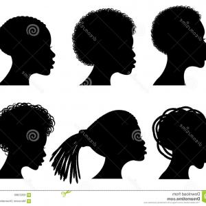 300x300 Face Of African Black Woman In Profile Vector Savoyuptown