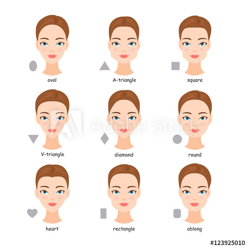 Face Shape Vector at Vectorified.com | Collection of Face Shape Vector ...