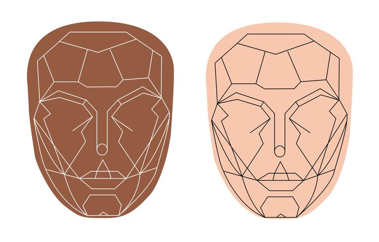 769x490 Beautiful Face Shape Perfect Face Vector