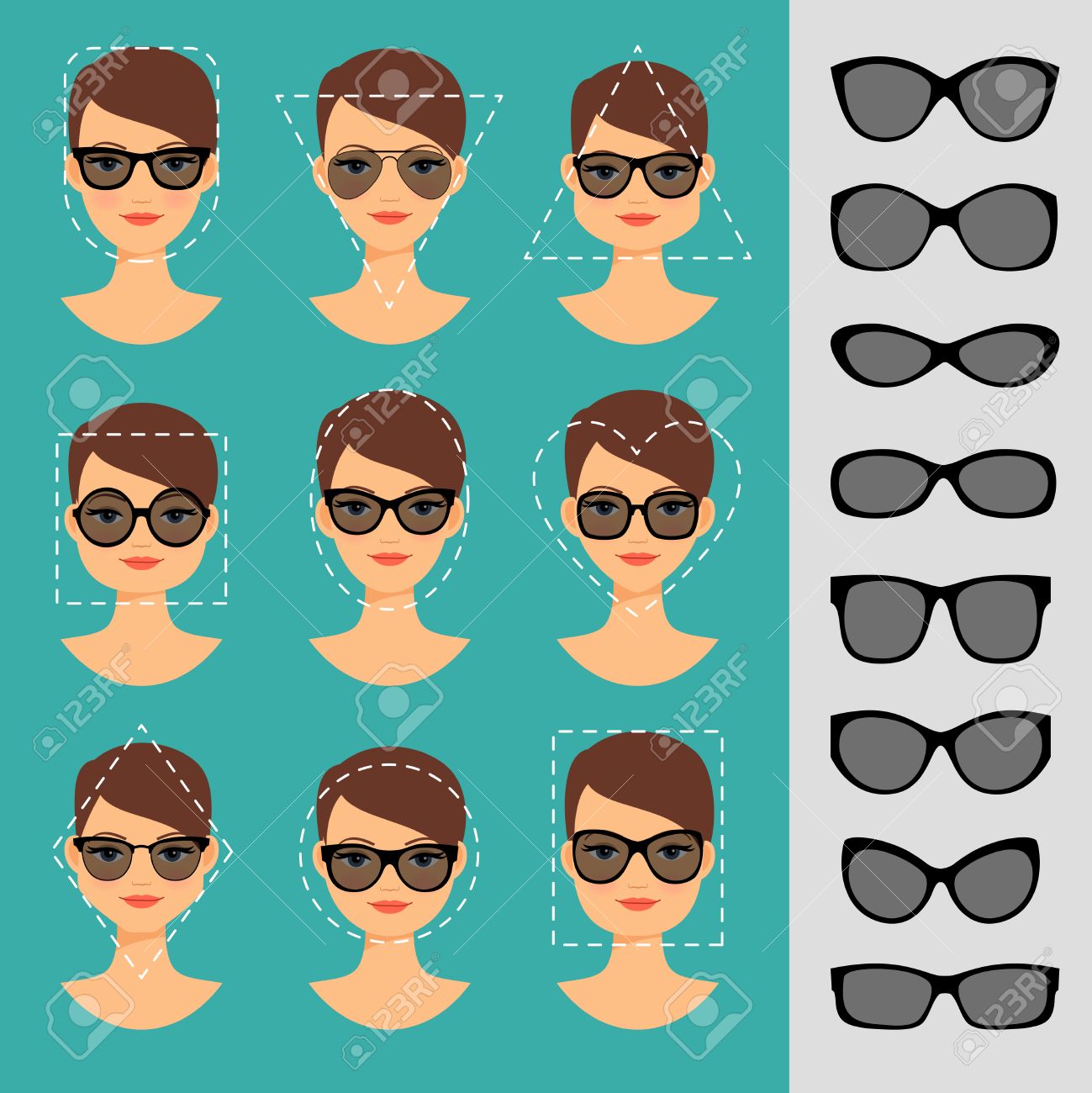 1299x1300 Face Shape Clipart