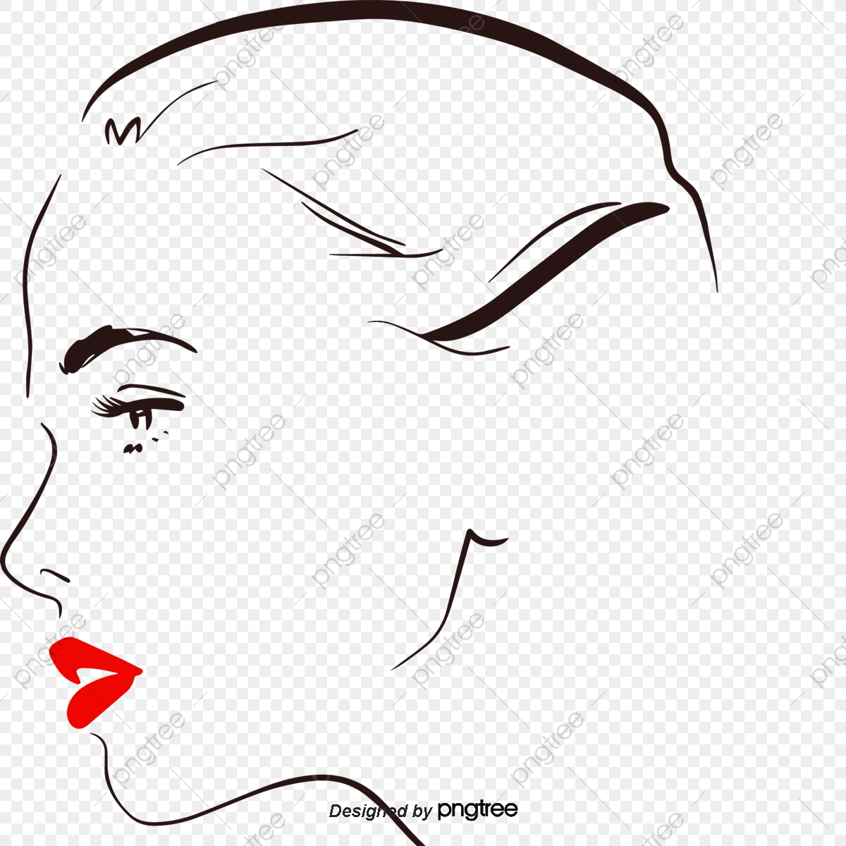 1200x1200 Vector Hand Painted Face, Hand Vector, Face Vector, Vector Png