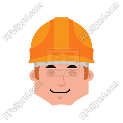 400x400 Builder Sleep Emotion Avatar Worker In Protective Helmet Sleeping