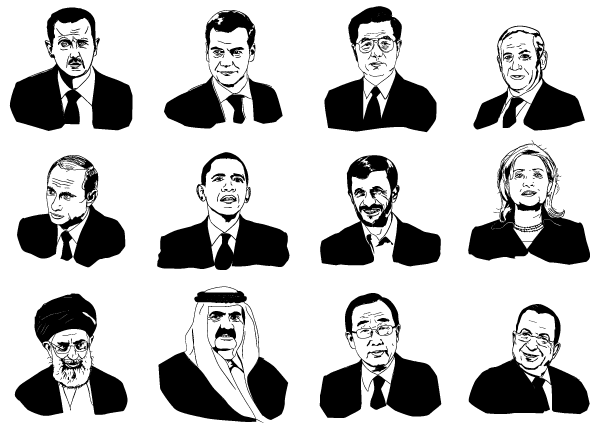 600x430 Face Vector Sketchy Faces