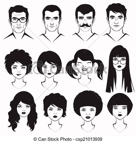 450x470 Face Icon Vector