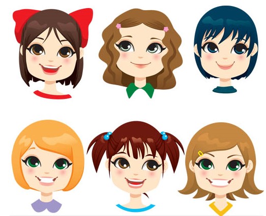 523x426 Childrens Faces Free Vector Free Download