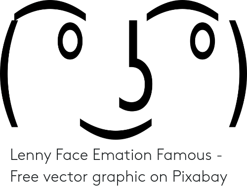 500x391 Lenny Face Emation Famous