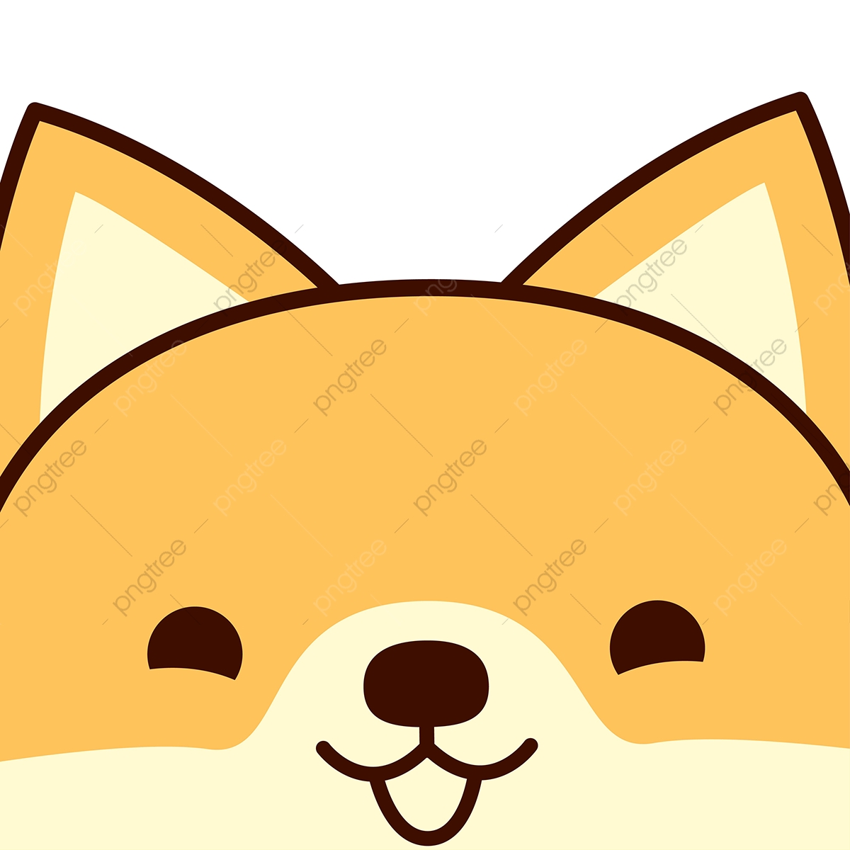 1200x1200 Cute Baby Dog Face Vector, Cute, Cat, Illustration Png And Vector