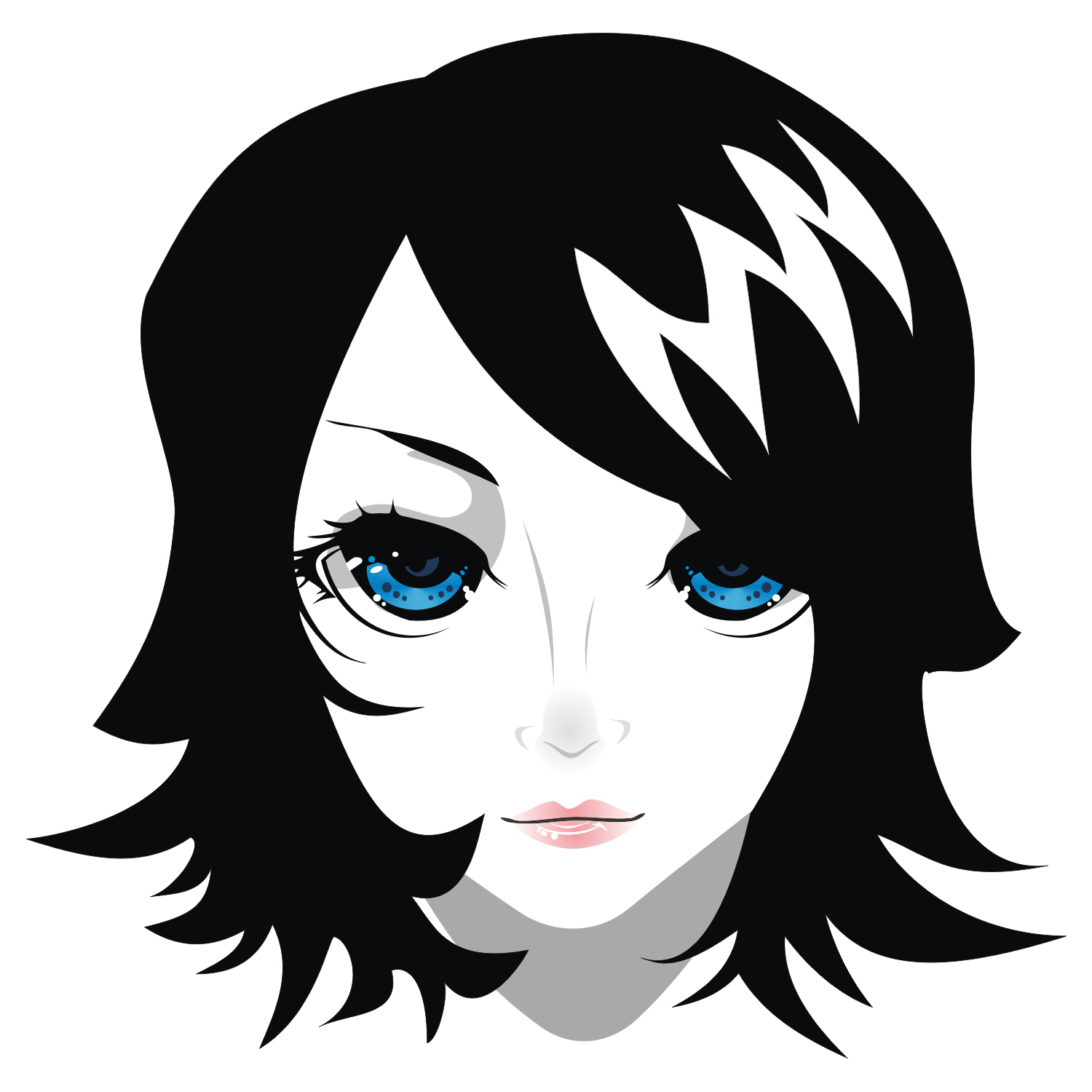 1500x1500 Face Vector Png Png Image