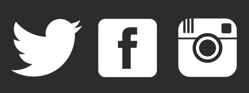 Facebook Instagram Logo Black And White - Peluang Bisnis