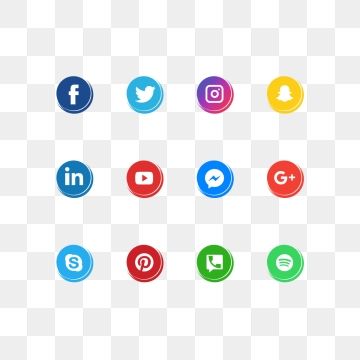 360x360 Facebook Twitter Instagram Png Images Vector