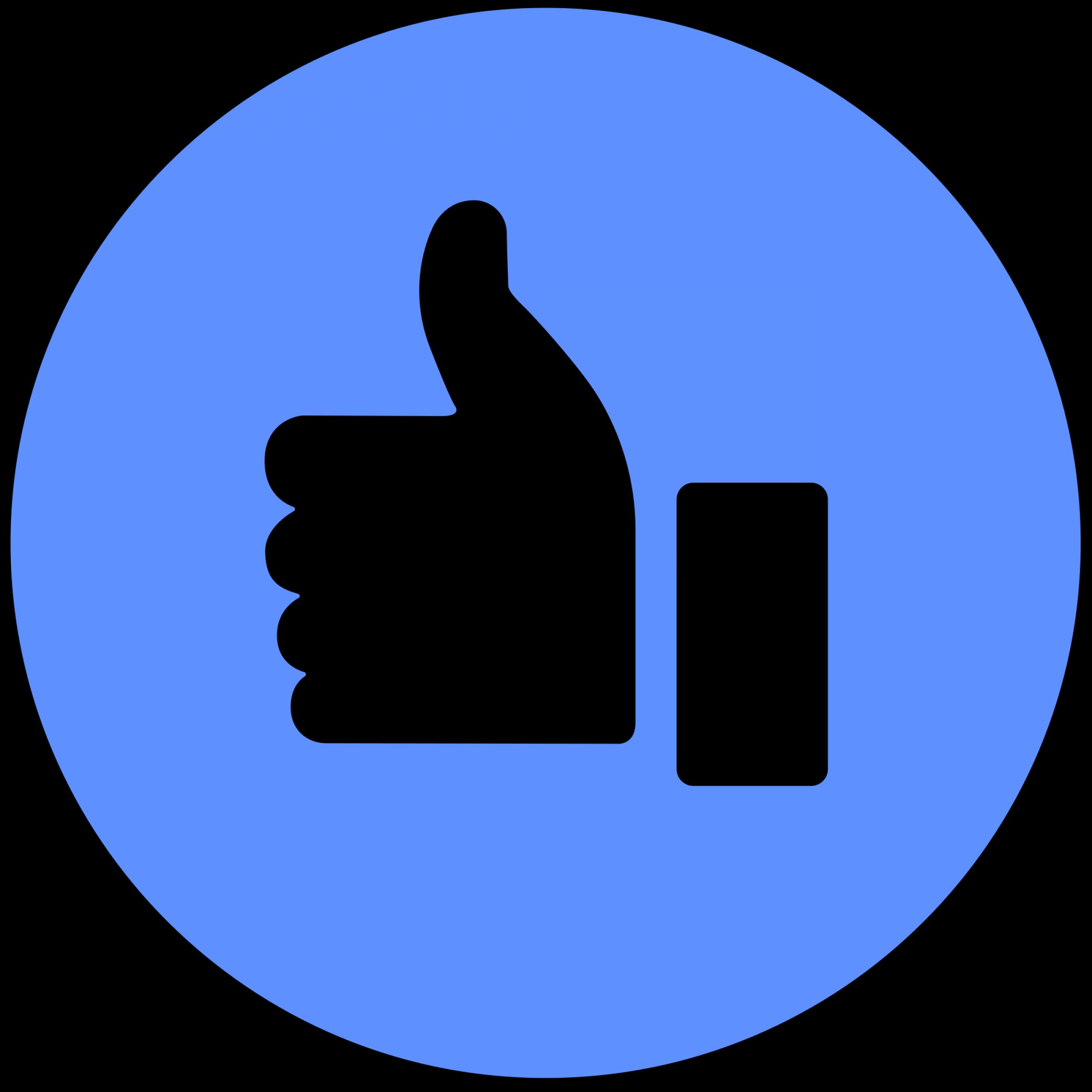 2400x2400 Facebook Circle With Thumbs Up Vector Savoyuptown