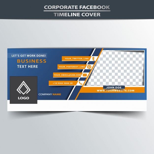 626x626 Professional Facebook Cover Design Free Vectors Ui Download