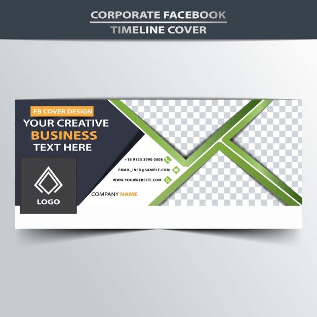 626x626 Stylish Facebook Cover Free Vector Chamba