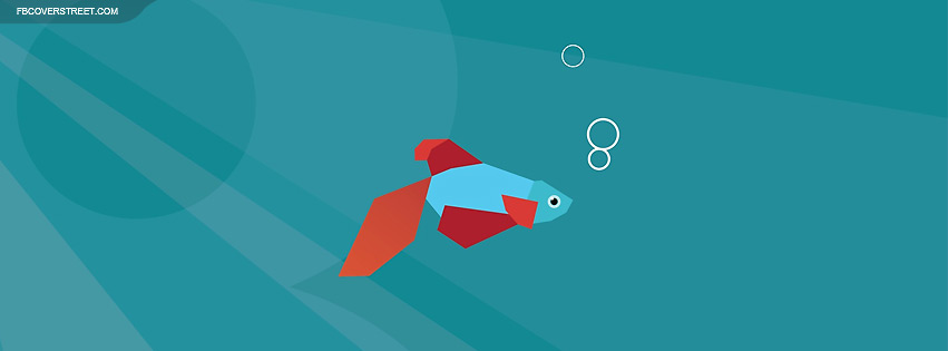 851x315 Vector Fish Facebook Cover