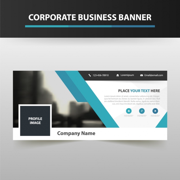626x626 Corporate Facebook Cover Vector Free Download