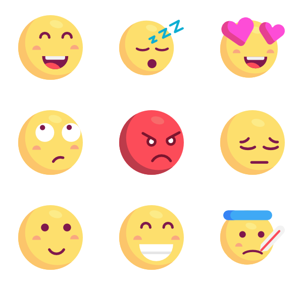 facebook emoji vector