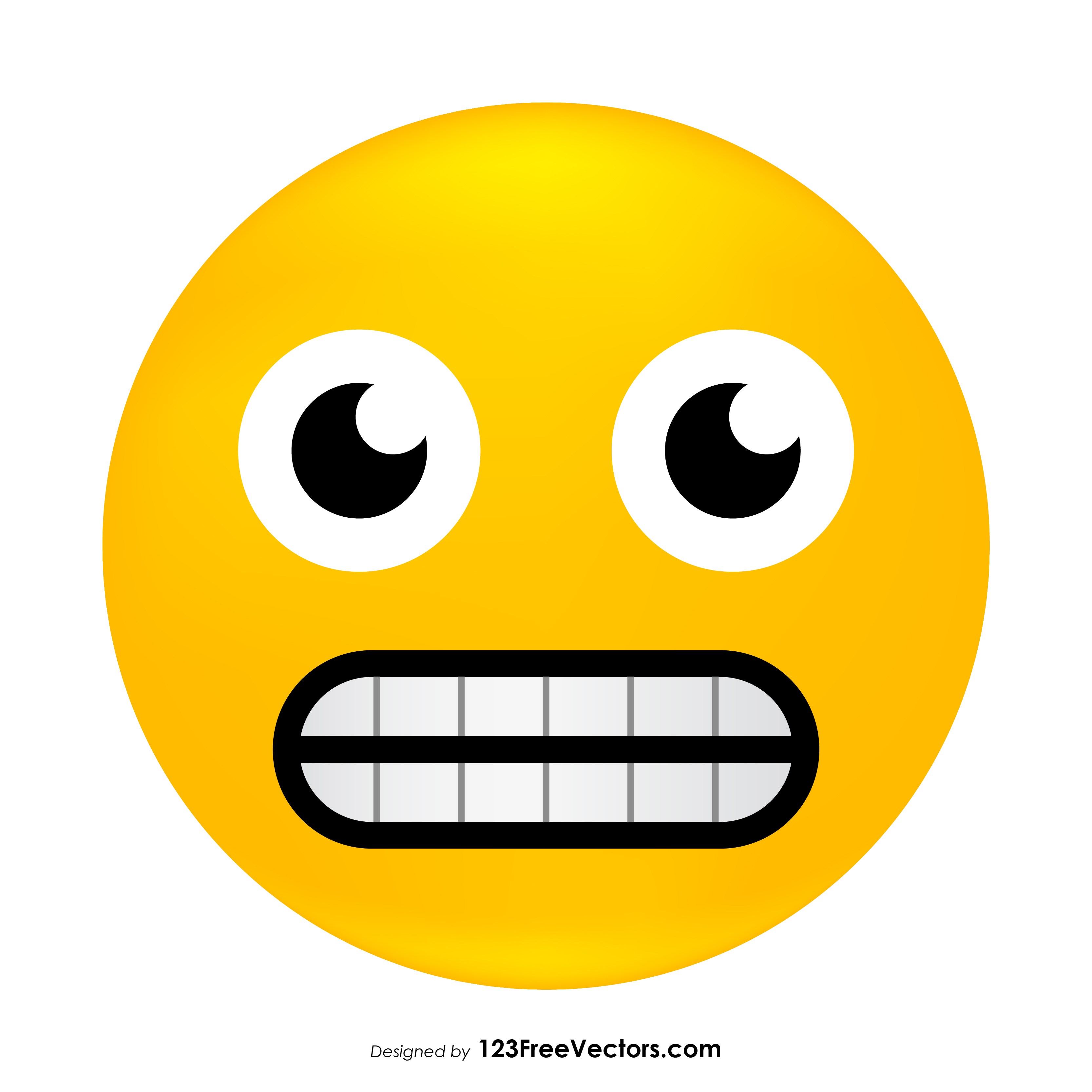 Grimacing Face Emoji Vector Download 3333x3333 Grimacing Face Emoji Vector Download
