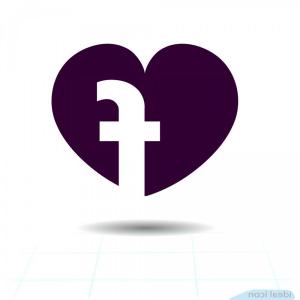 300x300 F Letter Icon Facebook Logo Vector Handandbeak