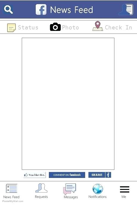 460x690 Facebook Picture Template Demo Photo Frame