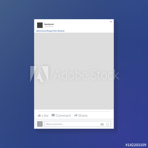 Facebook Frame Vector at Vectorified.com | Collection of Facebook Frame ...