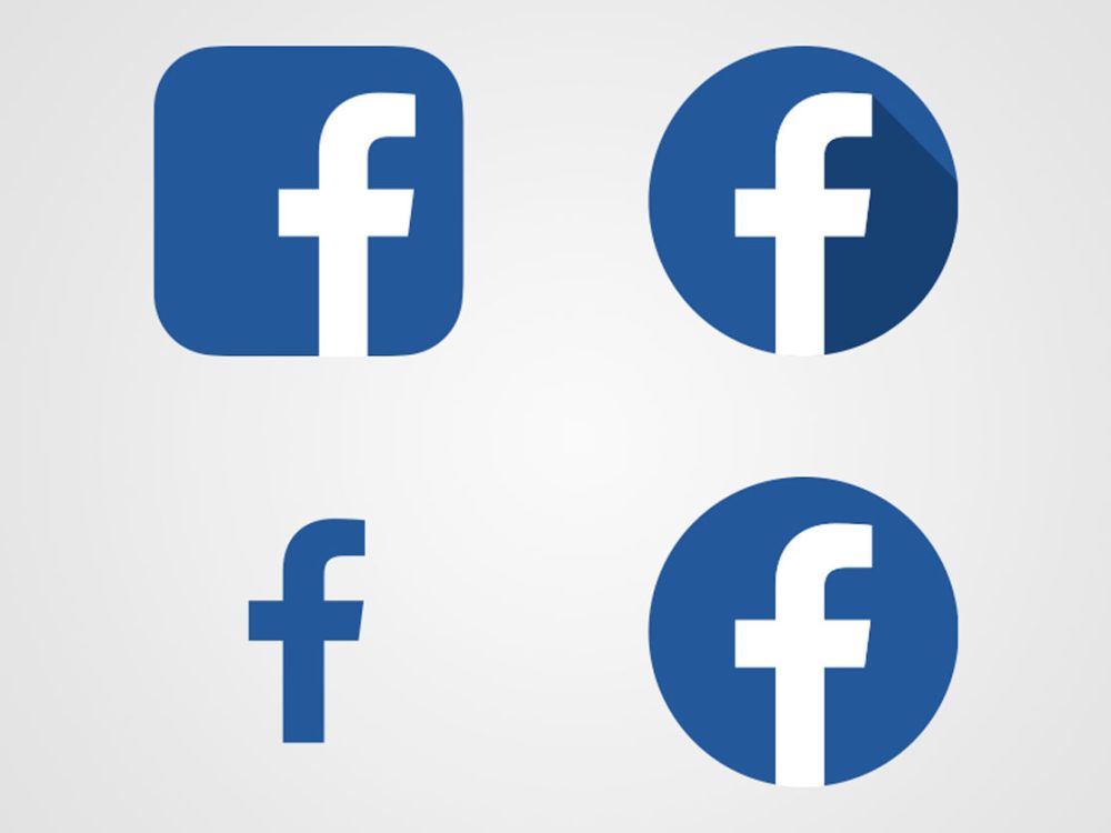 1000x750 Facebook Logo Vector Facebook Icon Vector