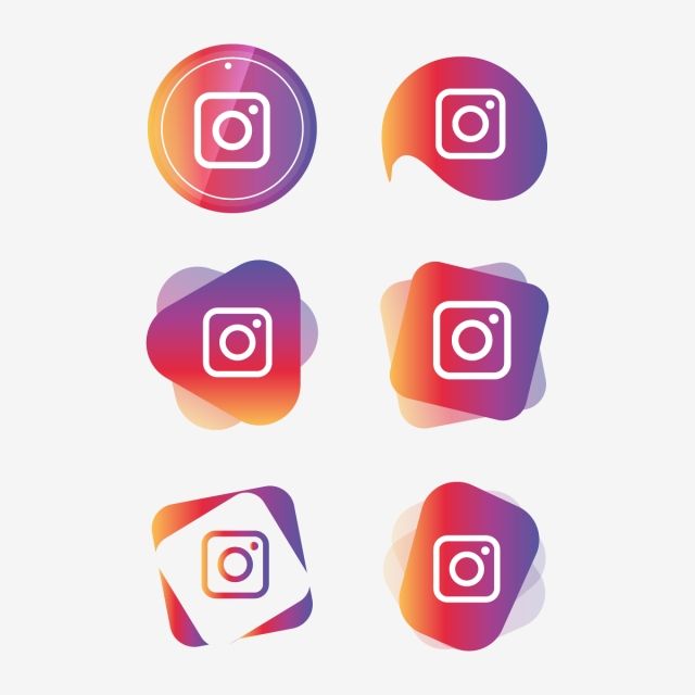 Instagram Insta Icon Logo Collection Set Social Media Vector 640x640 Instagram Insta Icon Logo Collection Set Social Media Vector