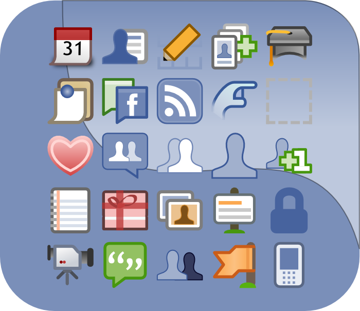 Facebook Style Icon Material 700x605 Facebook Style Icon Material