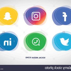 300x300 Social Media Icons Facebook Icon And Instagram Vector Studiogrfx
