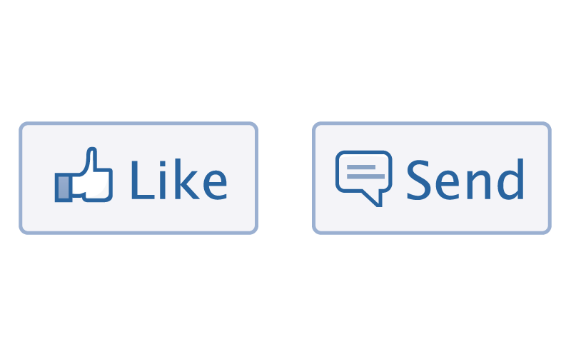 Facebook Like Button Vector