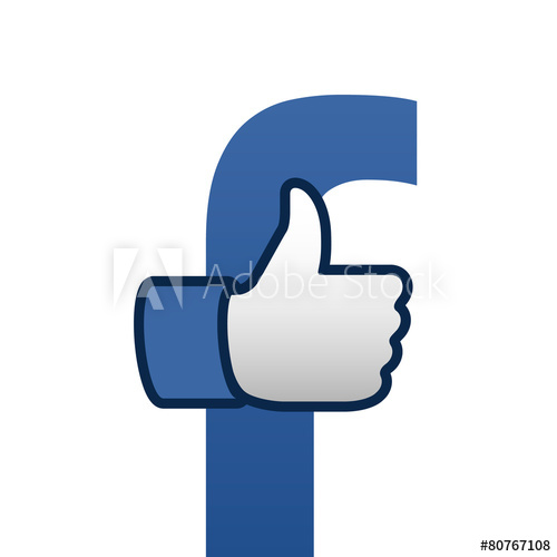 500x500 Facebook Like Thumbs Up Symbol Icon