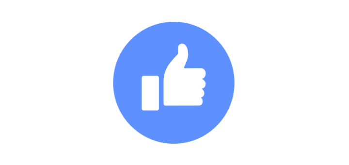 720x340 Facebook Like Icon