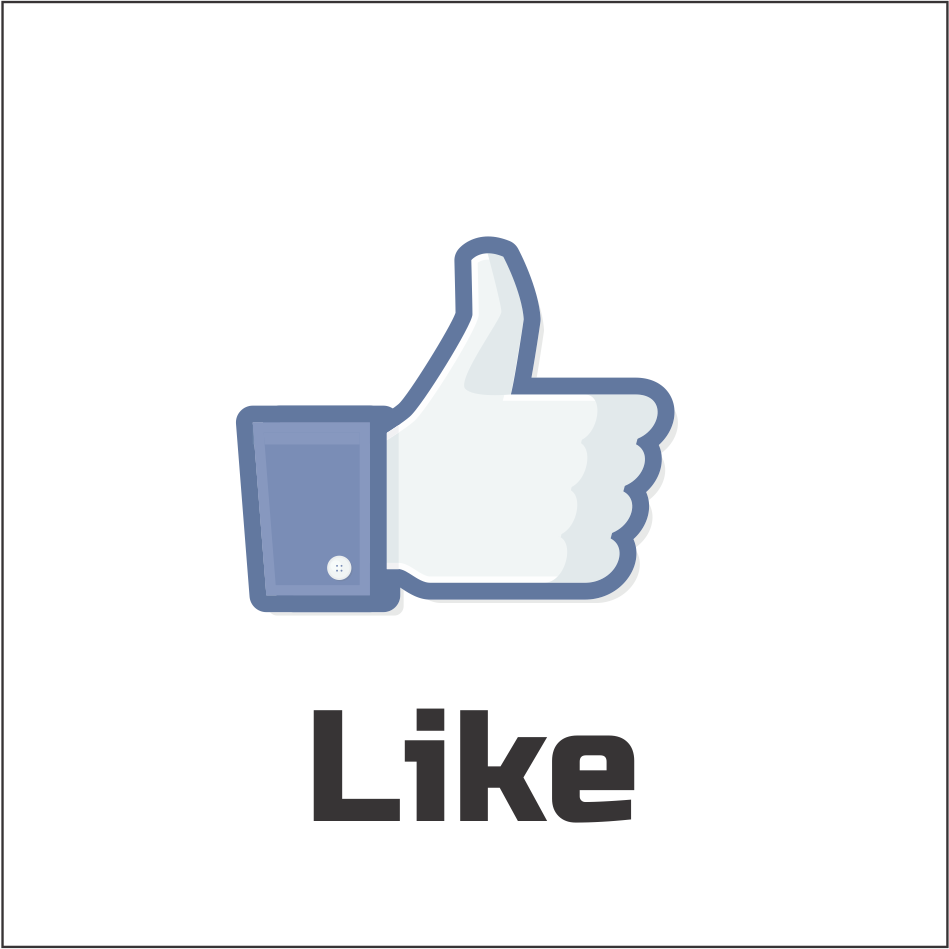 949x949 Facebook Like Icon Vector