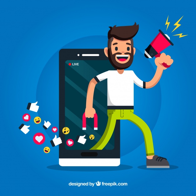 626x626 Facebook Influencer Background Vector Free Download