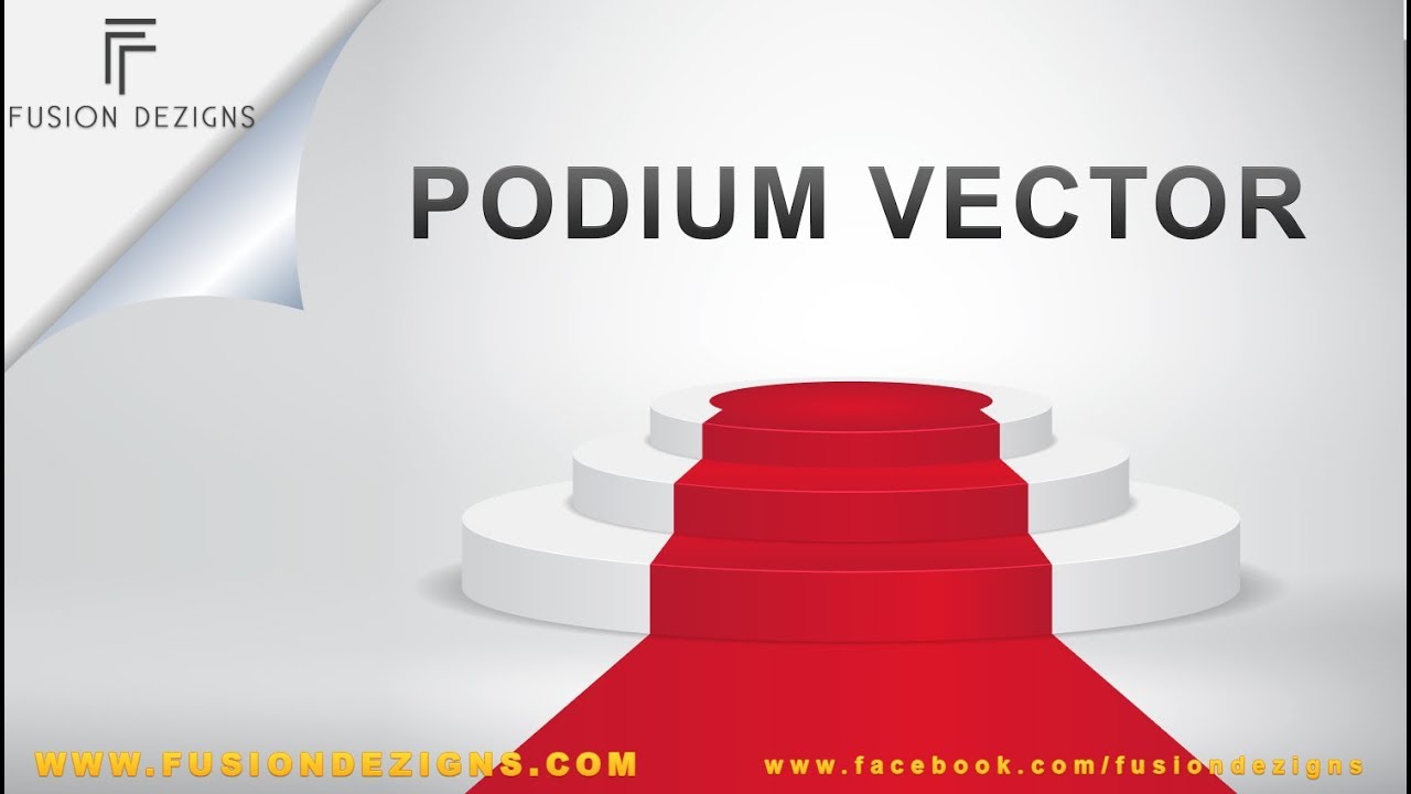 1280x720 Podium Vector