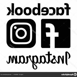 Facebook Logo Black And White Vector at Vectorified.com | Collection of ...