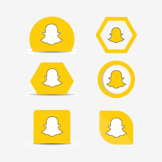 Snapchat Snap Chat Icon Logo Collection Set Social Media Vector 640x640 Snapchat Snap Chat Icon Logo Collection Set Social Media Vector
