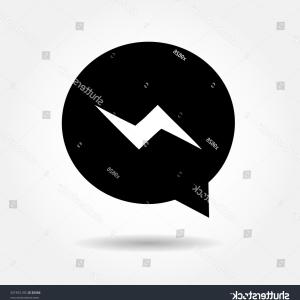 300x300 Stock Illustration Modern Black Circle Facebook Icon Soidergi